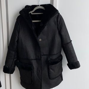 Cozy reversible winter jacket